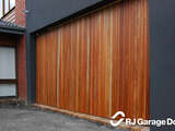 Counterweight Garage Door clad with Timber - Australian Made Garage Door