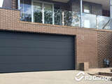 L-Ribbed Profile 4Ddoors Sectional Garage Door - Colour 'Anthracite Grey' with a Sandgrain Finish