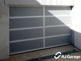 4Ddoors Industrial Sectional Garage Door - With Perforated Steel Sheet Panels