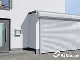 External Installation of 4Ddoors RollMatic Garage Door - Colour 'Traffic White'