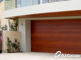 Custom Sectional Garage Door Clad with Western Red Cedar - Australian Made Garage Door