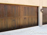 Counterweight Garage Door Clad in 'Carriage Style'  - Australian Made Garage Door
