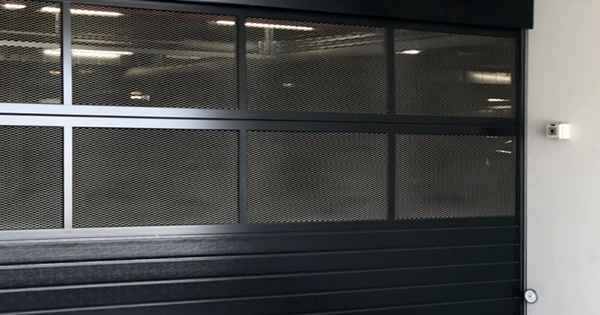 Commercial Industrial Doors Rj, Mesh Garage Roller Doors